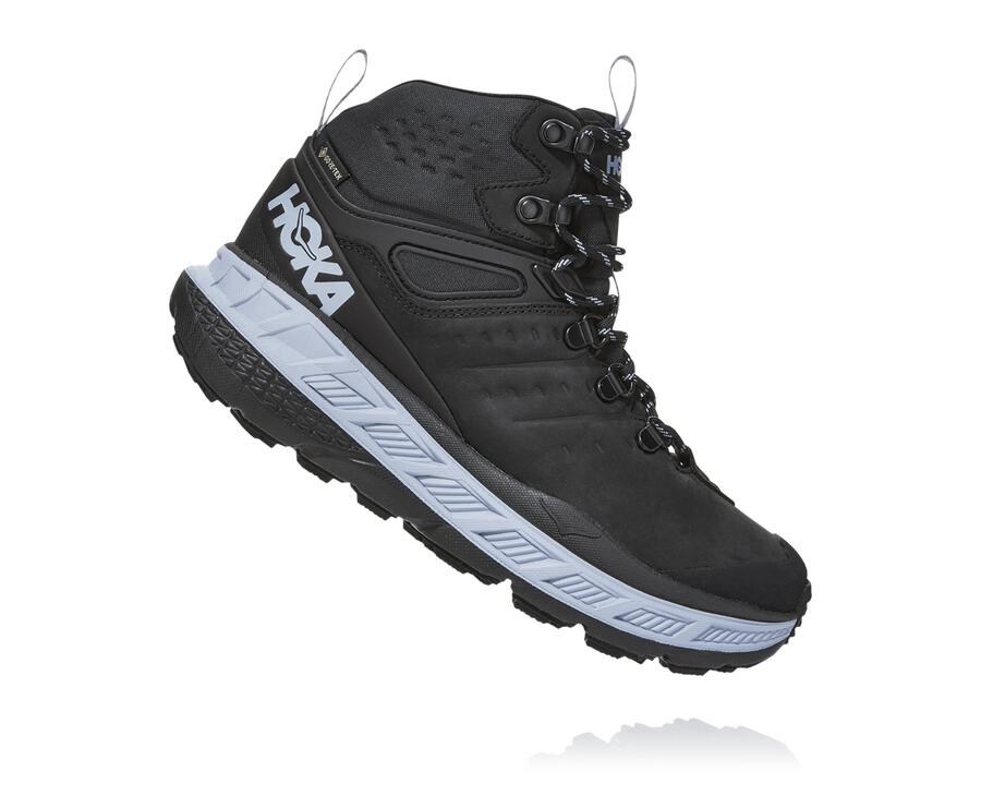 Hoka One One Turisticke Topanky Damske Čierne - Stinson Mid GORE-TEX - 91670-MIRA